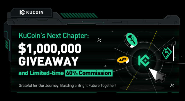 KuCoin's $1,000,000 Giveaway and 60% Commission
