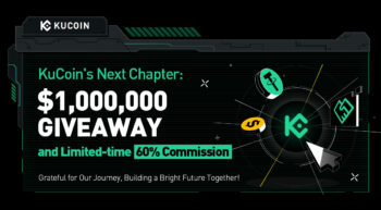 KuCoin's $1,000,000 Giveaway and 60% Commission
